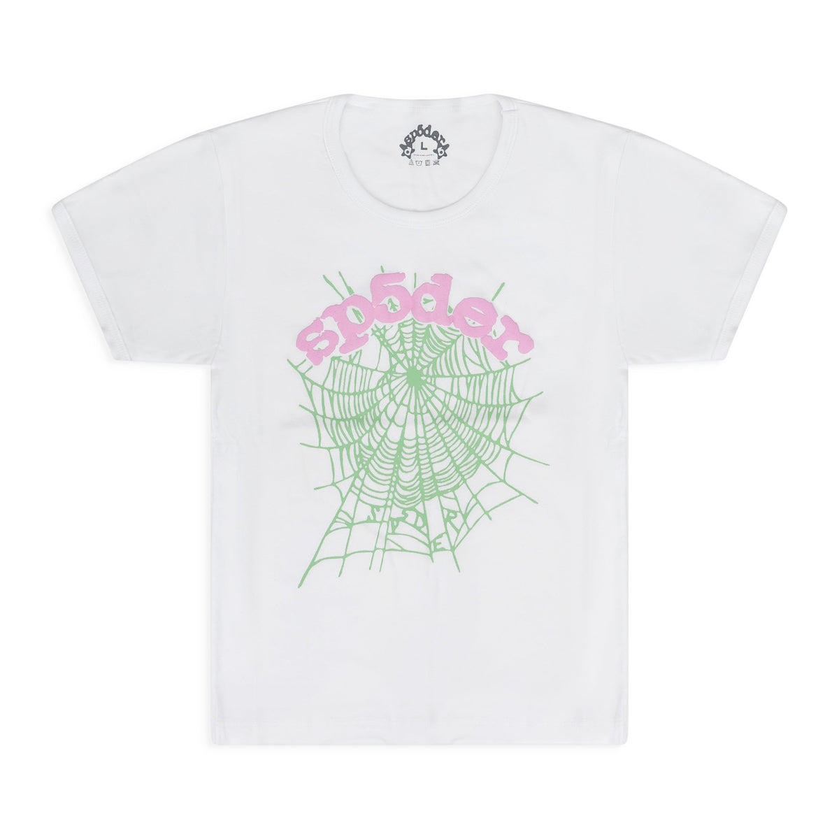 White OG Web Pink Baby T-Shirt