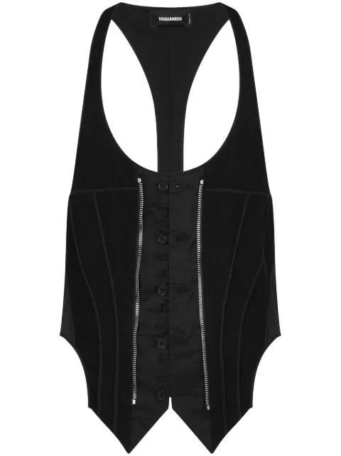 DSQUARED2 Icon zipped gilet