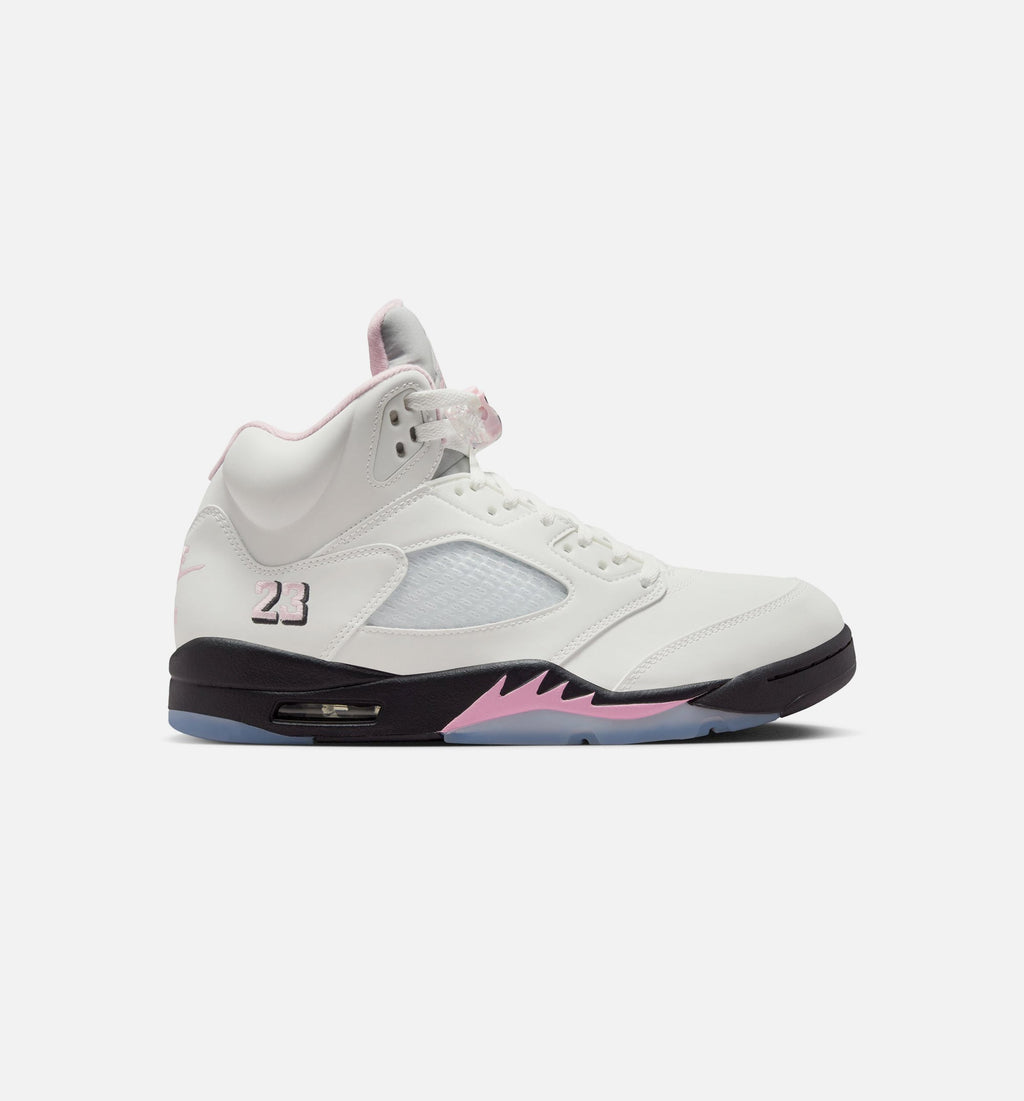 Air Jordan 5 Retro Medium Soft Pink Men's – White/Soft Pink/Black