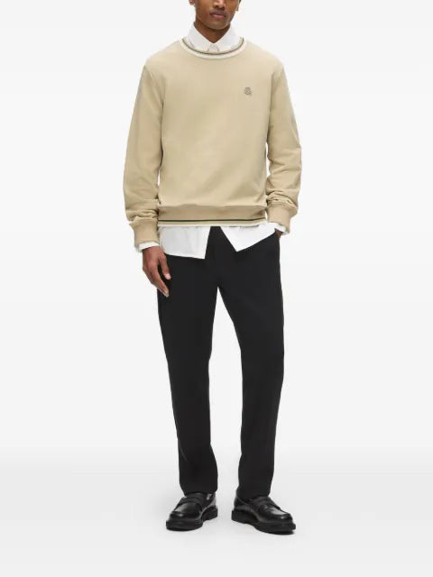 Karl Lagerfeld Ikon stripe detail sweatshirt