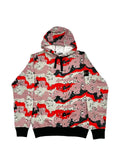 Stone Island Artcol camouflage-print hoodie