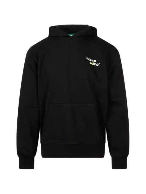 BARROW Keep Going graphic-print hoodie