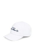 Sporty & Rich H&W Club logo-embroidered baseball cap