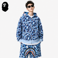 BAPE Big ABC Camo Double-Hood Shark Hoodie