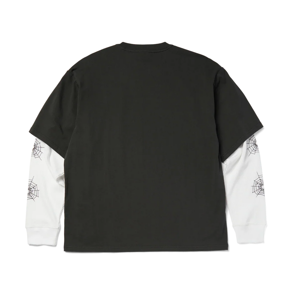 HUF Spiderman Web Long Sleeve Double Layer Top