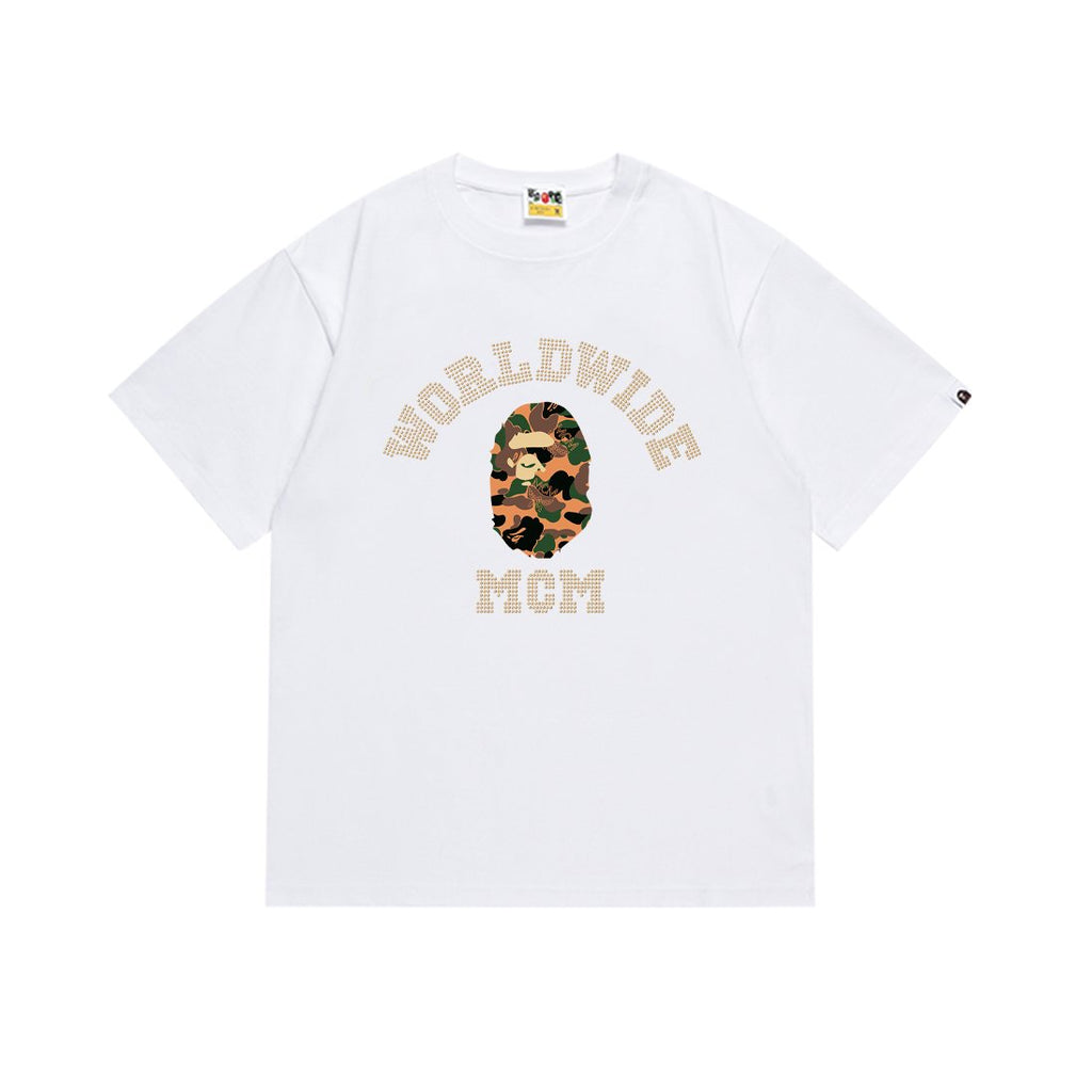 BAPE Worldwide MCM Graphic T-Shirt
