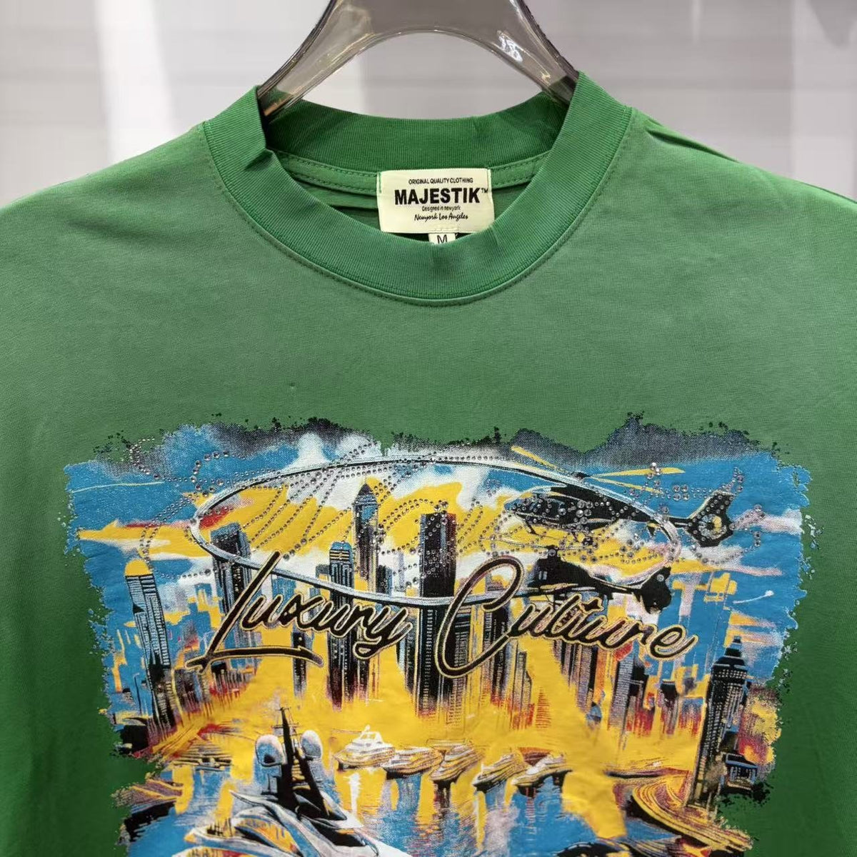MAJESTIK Luxury Culture Yacht Graphic T-Shirt